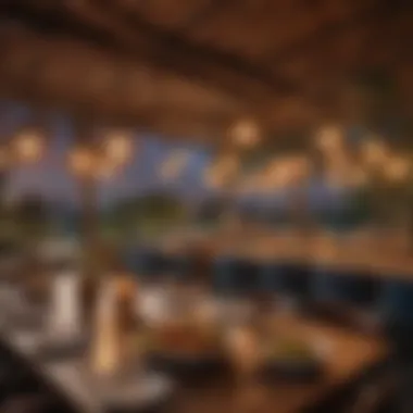 Culinary Fusion at Treehouse Bluewaters Dining experience at Treehouse Bluewaters featuring a fusion of modern and traditional cuisine