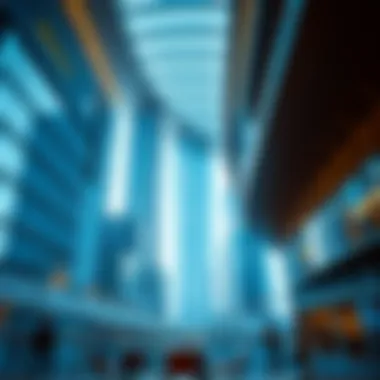 Interior view highlighting the innovative design and modern features of the building